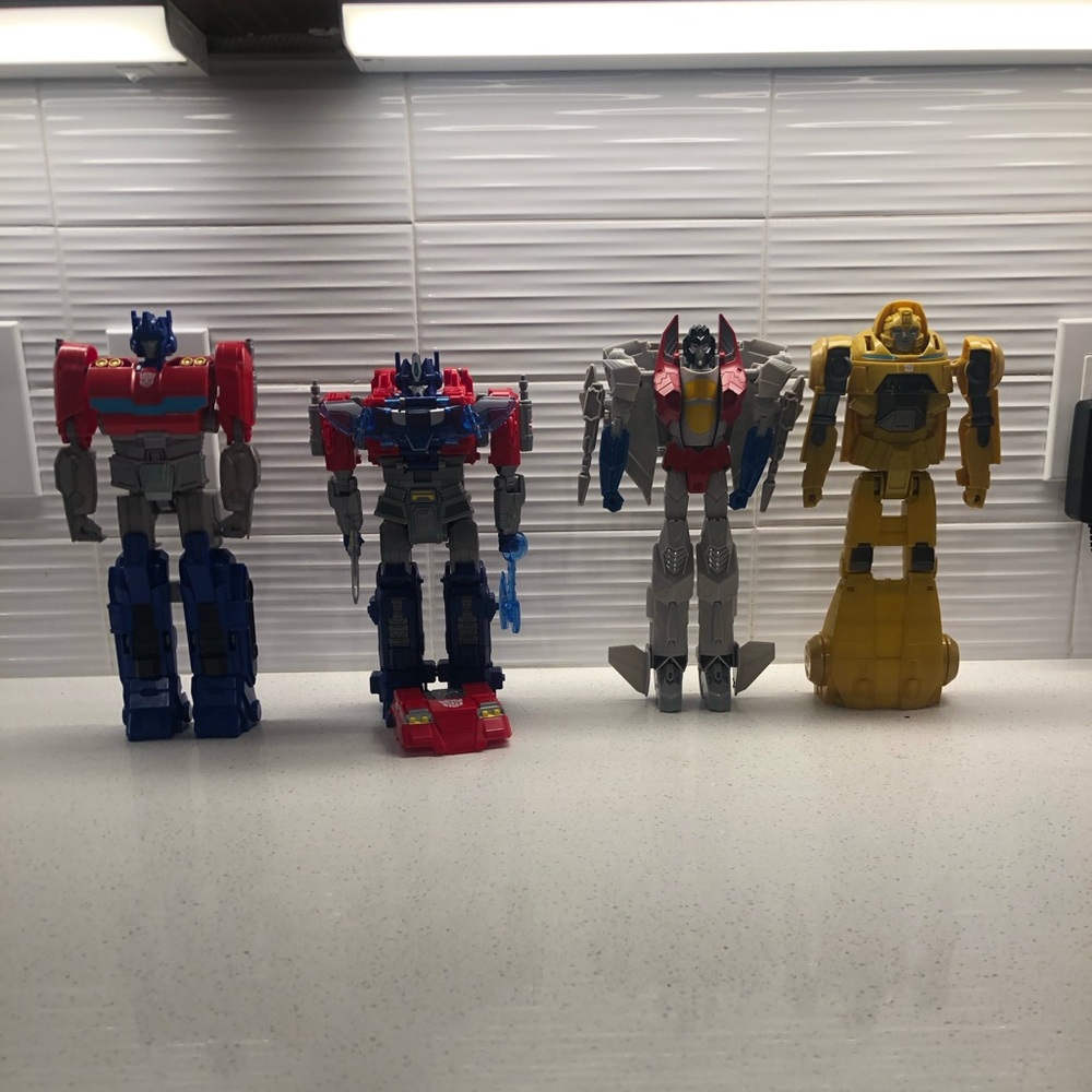 Transformers Toys Lot 11”